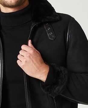 Iggy Shearling Leather Jacket